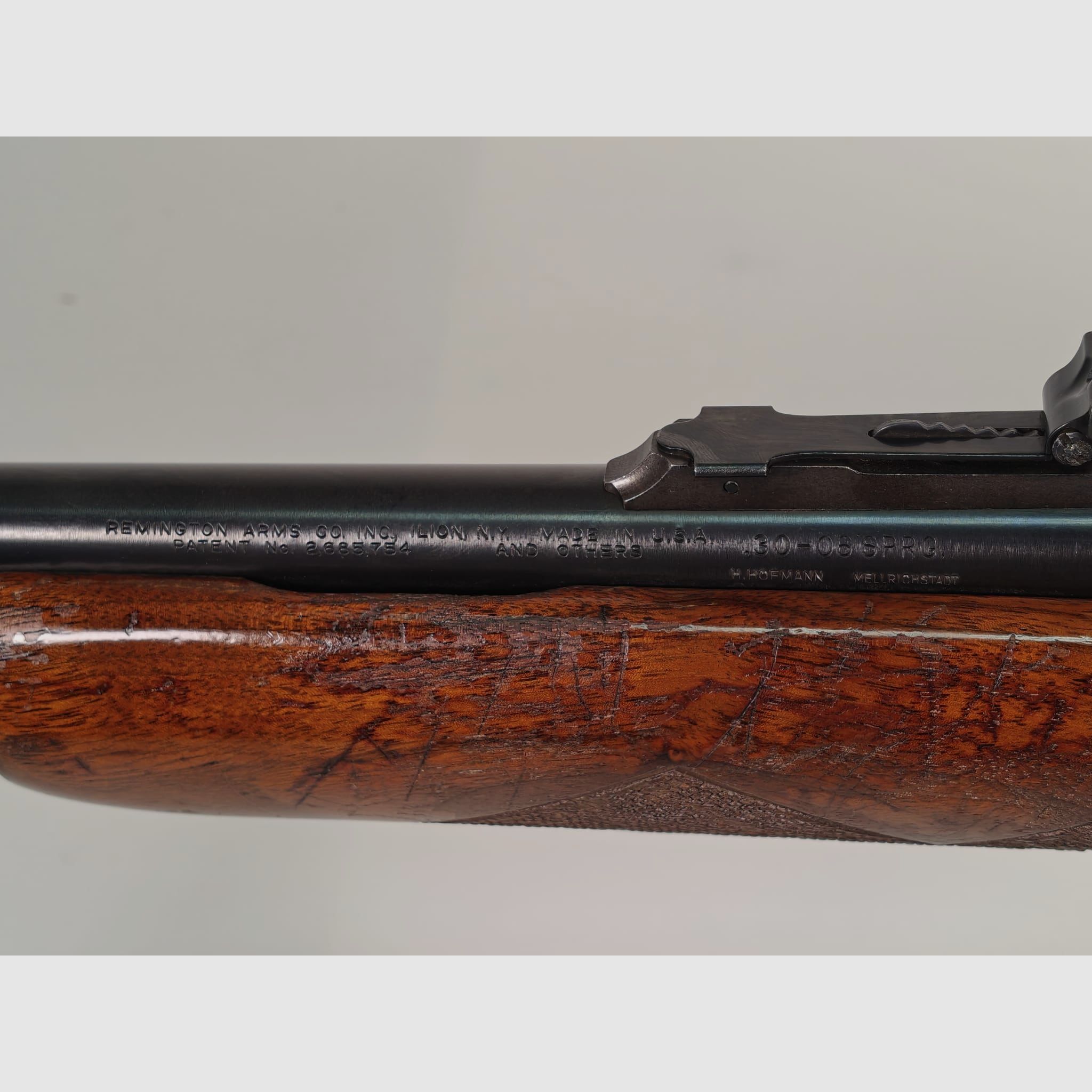 Remington Woodsmaster Mod. 742 .30-06Spring incl. Nickel Supra 6x43