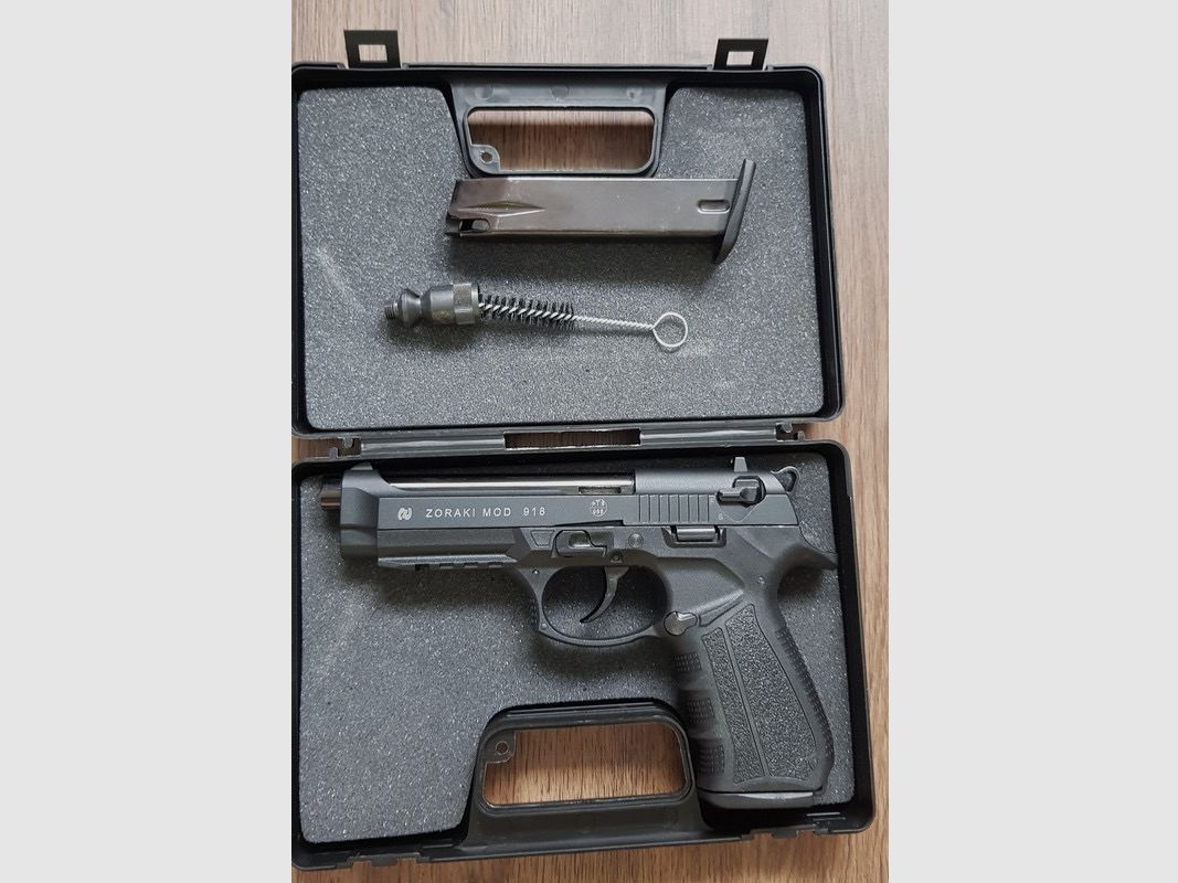 Zoraki 918 Schwarz  PTB 965