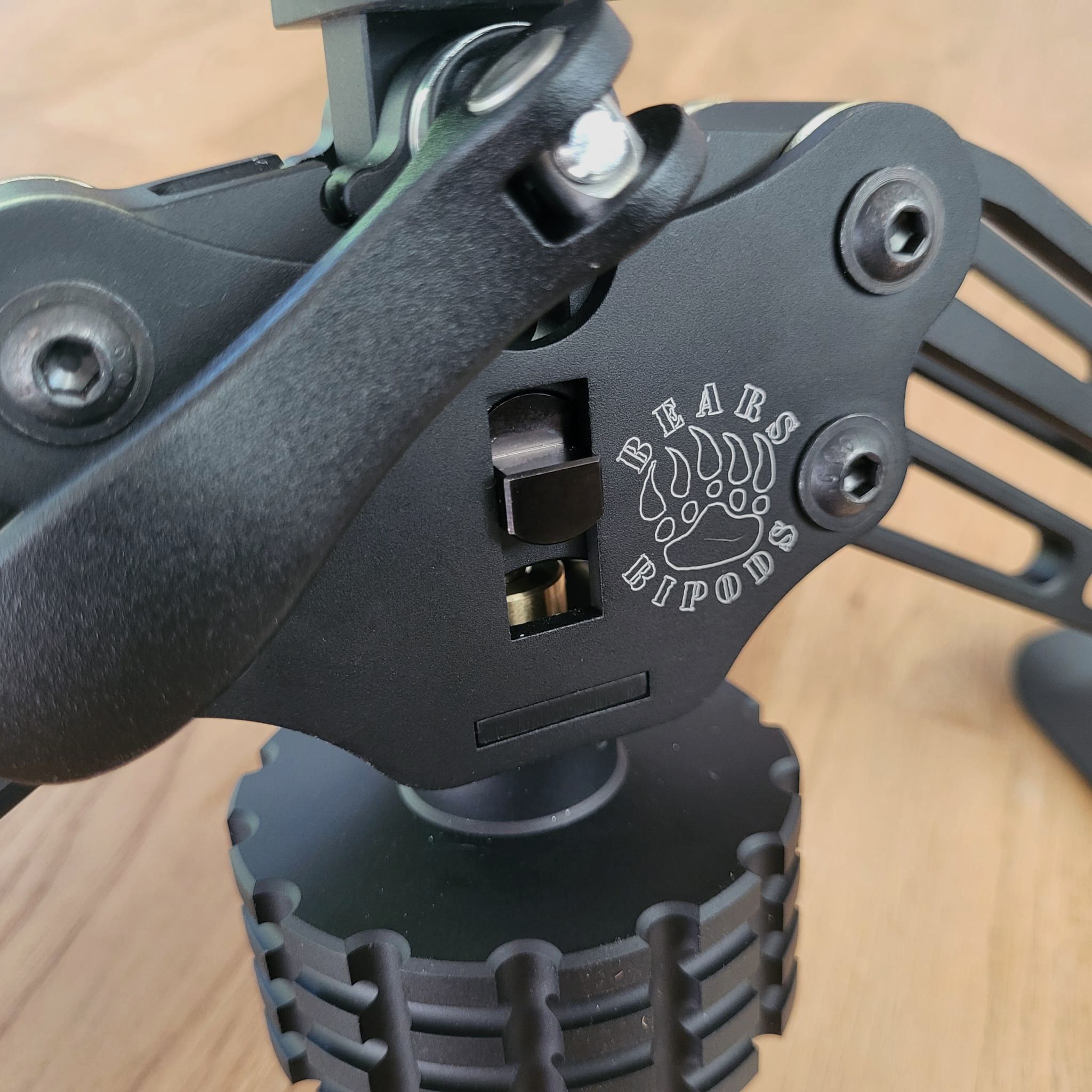 Bears Bipods Standart ohne Erddorn, Upgrade mit Schnellverstellung
