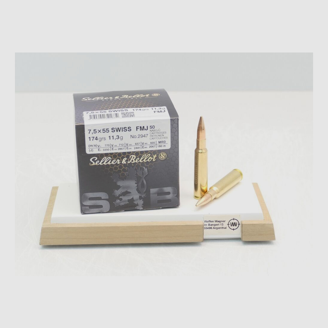 Sellier&Bellot VLM BT 174grs A50