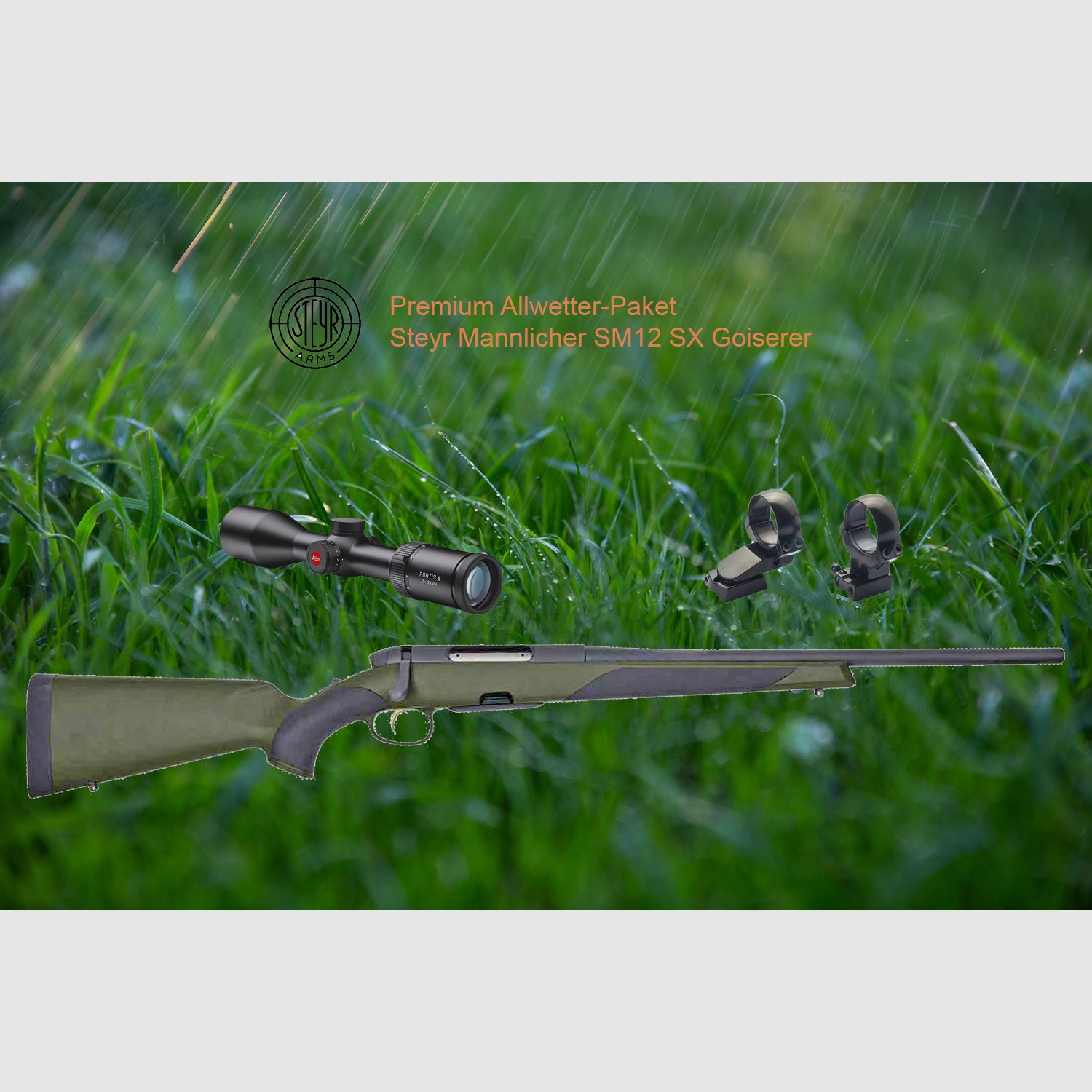 Steyr Mannlicher SM12 SX Goiserer Pakiet dla młodych myśliwych
