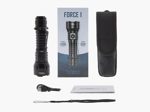 Lampe de poche Bat Vision Force One 1000 lumens