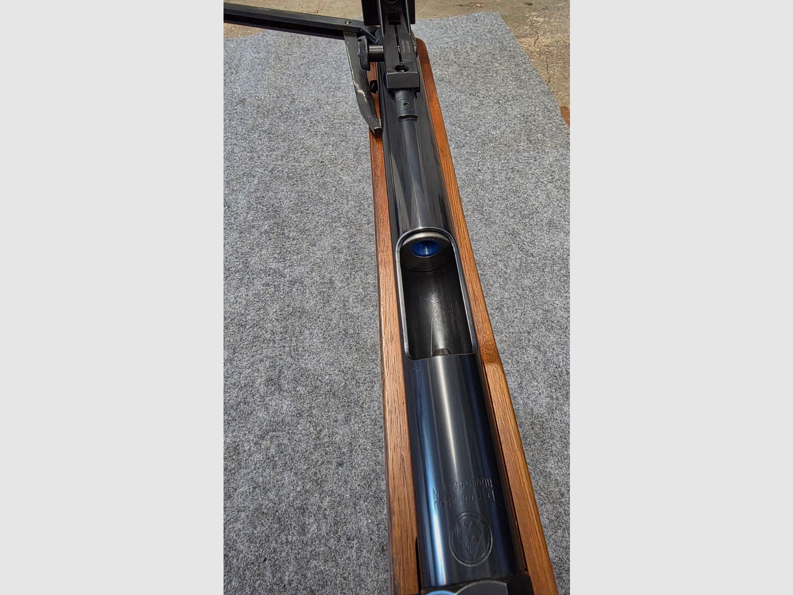 FWB Seitenspanner Feinwerkbau Mod. 150 sin F en buen estado Cal. 4,5mm Diabolo año 1964