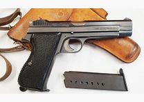 Pistola SIG P210-2 in calibro 9mm Luger (9x19) inclusa custodia e caricatore di riserva, PRODOTTA IN SVIZZERA
