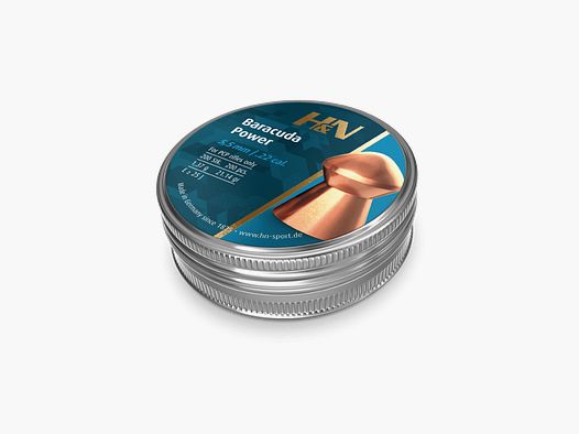 H&N DIABOLO 5,5 MM 1,37 G BARACUDA POWER 200 PZ