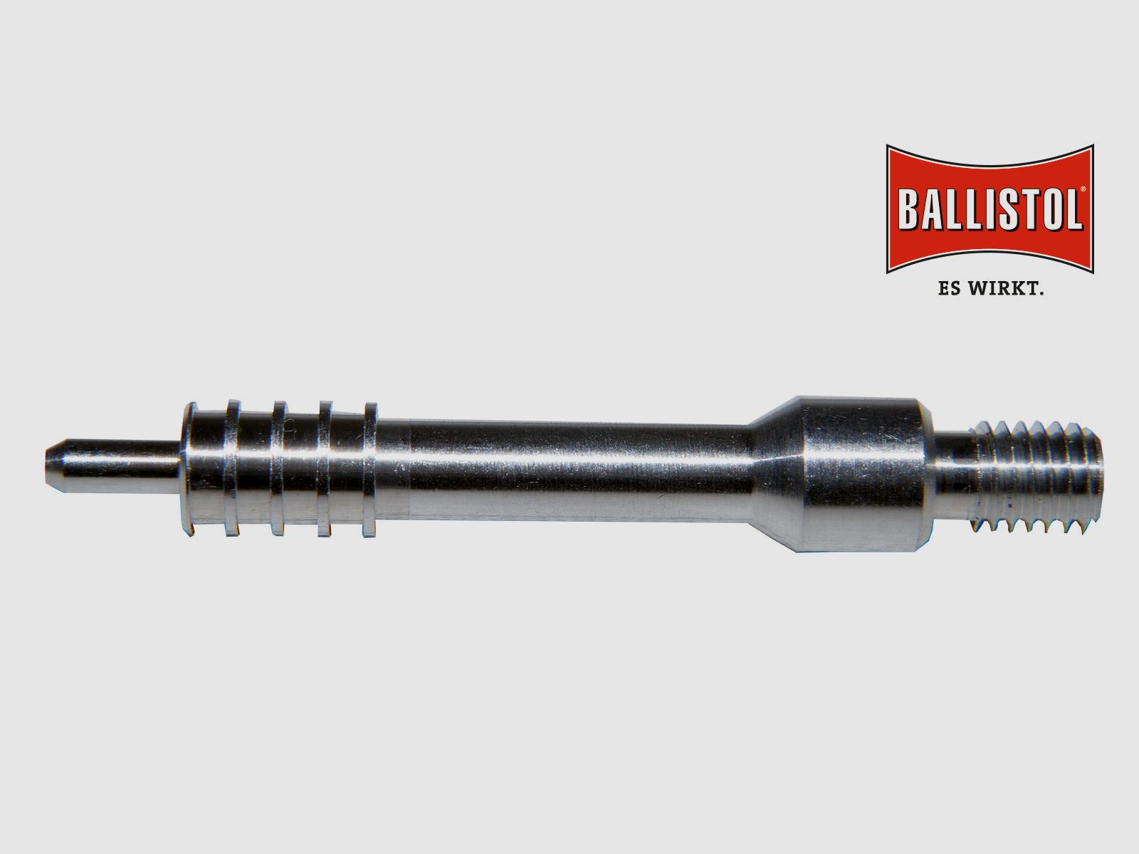 Ballistol-patchadapter van aluminium, Ø 7,5 mm (M5 buitendraad)