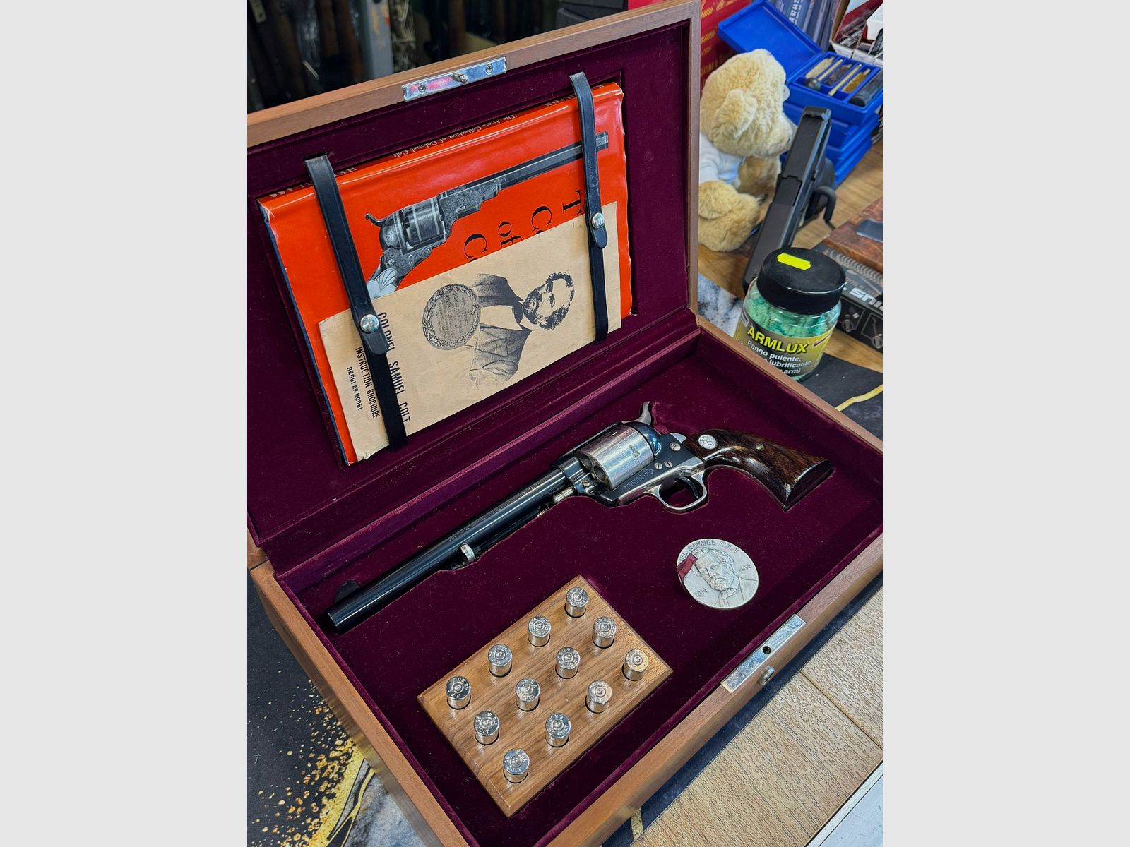 Revolver – NEU für die Sammlung – COLT Saa Samuel Colt 150°, Bild 3 von 8