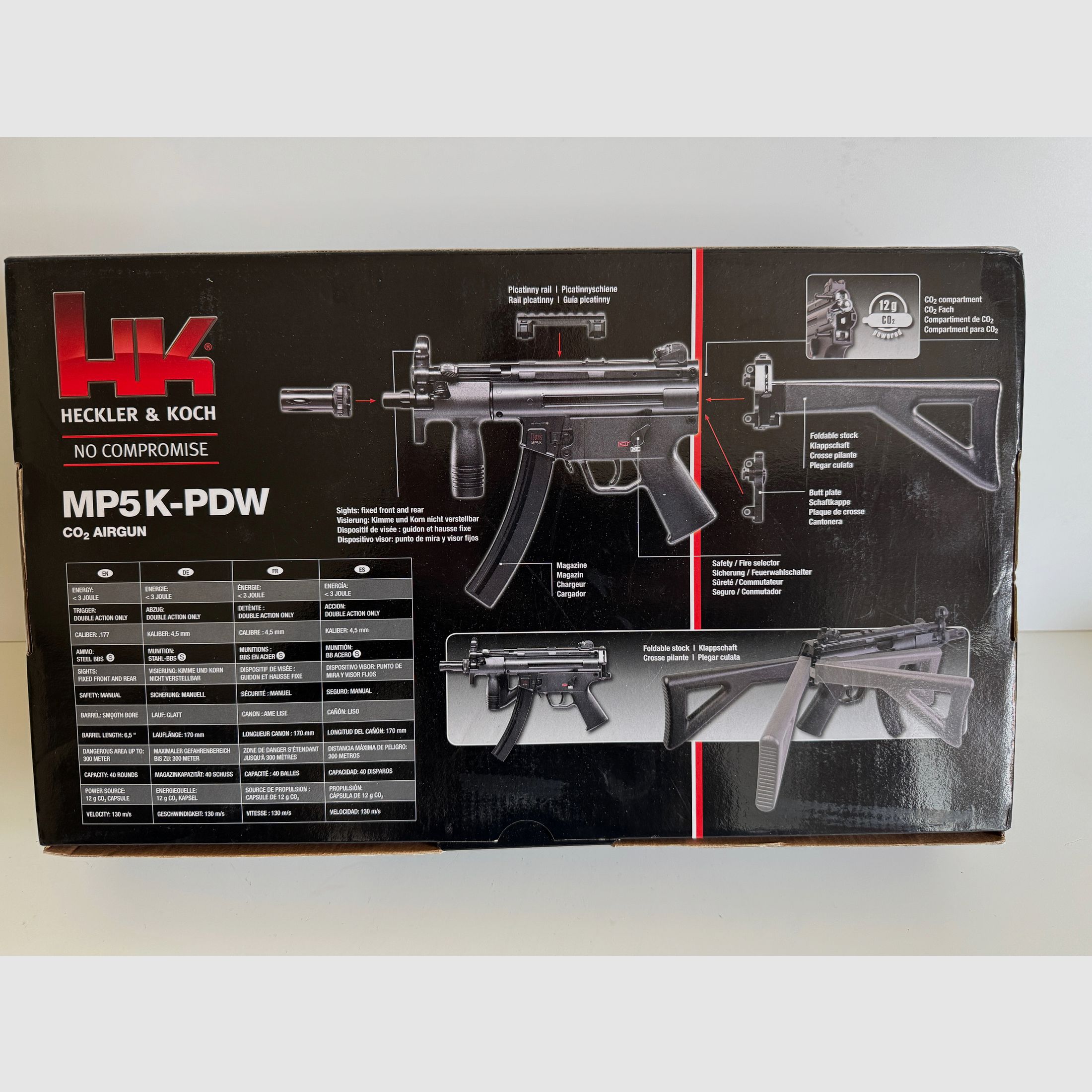 Umarex Heckler&Koch MP5 K-PDW 4,5mm BB
