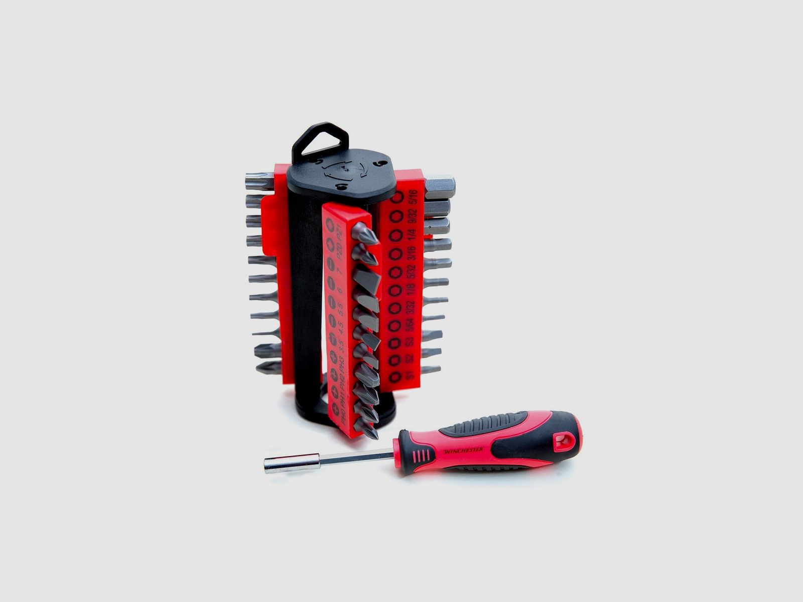 WINCHESTER Pro Driver Bit Set Schraubendreher 33 Einsätze, Bild 1 von 3