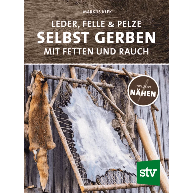 Boek "Leer, Huiden & Vachten zelf looien met vet en rook"