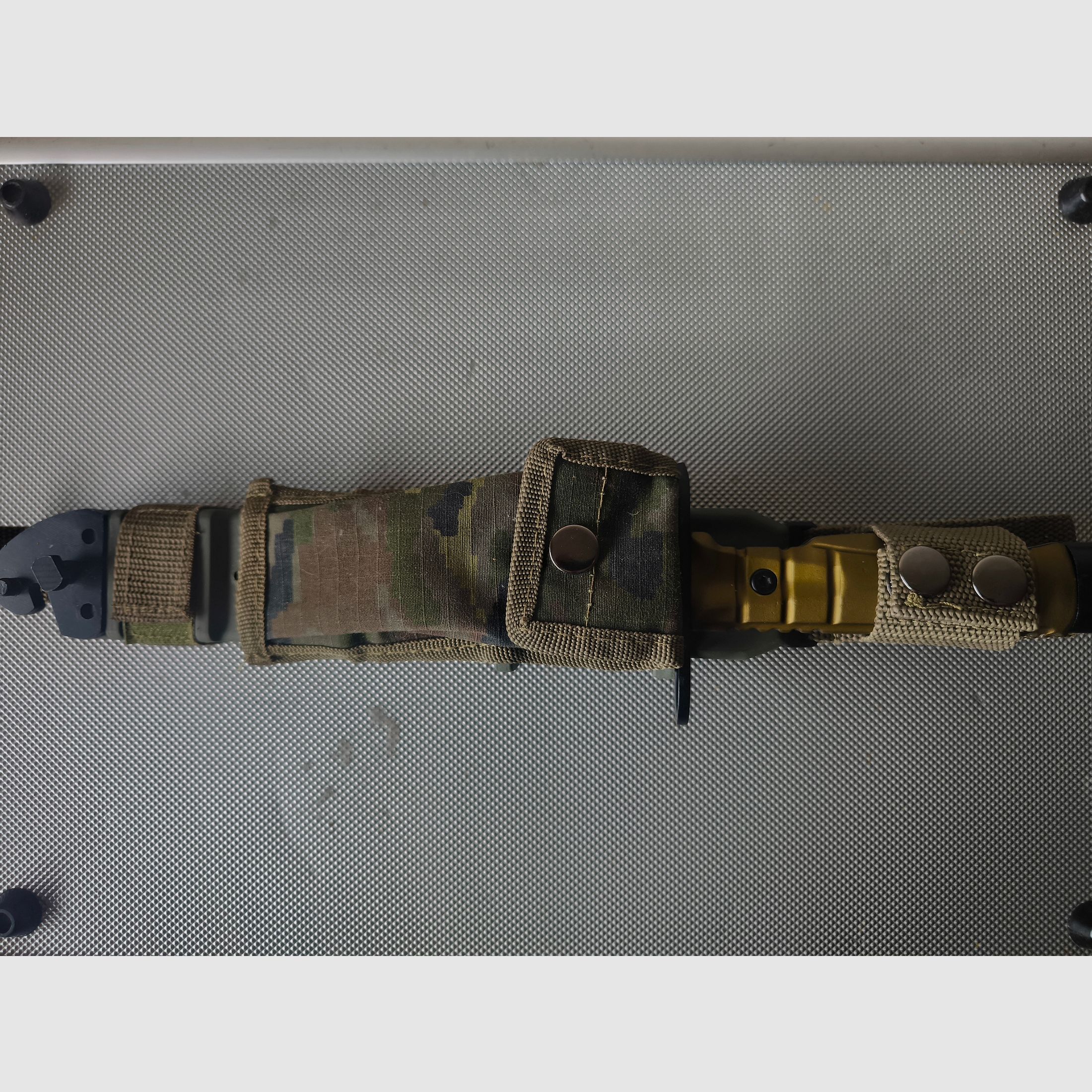 ⚠️ Achtung Sammlungs Auflösung, Vitrine Stück & Unbenutzt sowie ohne Kratzer!! K25 Infanterie Bayonett 