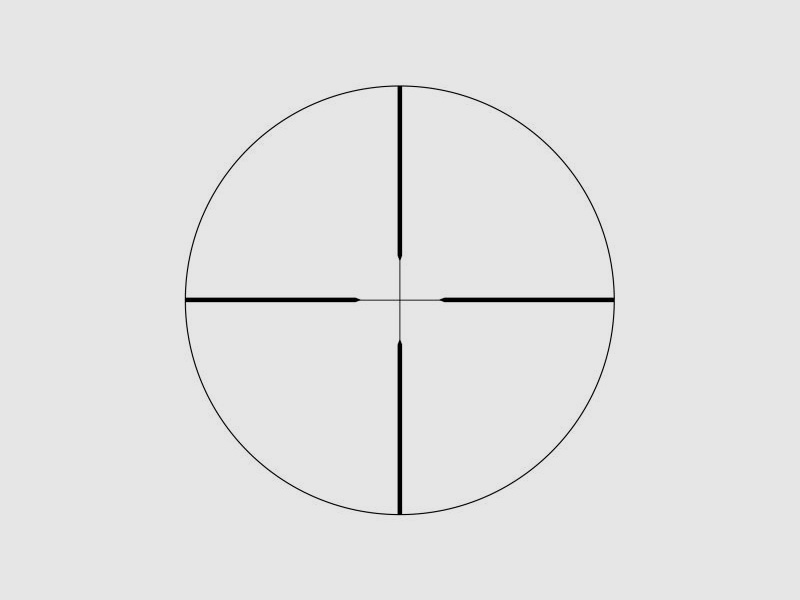 Diana Zielfernrohr 4x32 Abs.Du - plex, Montage für 11mm Schiene