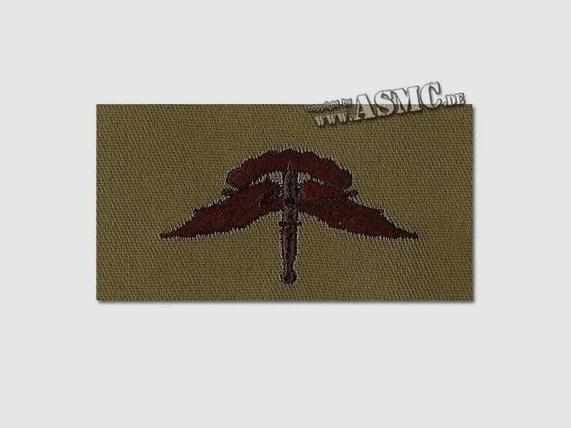 Unbekannt Abzeichen US Freefall Halo Textil desert