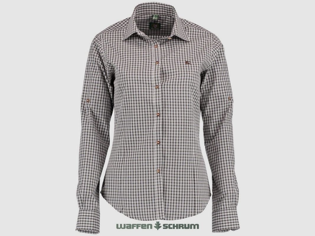 OS Trachten Bluse mit Stick Hirsch