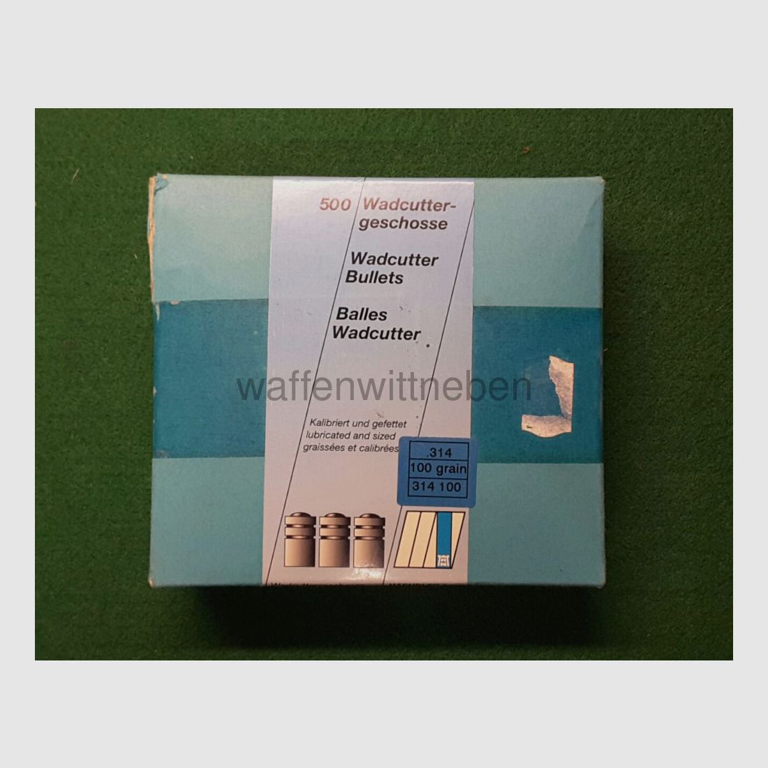 H&N (Haendler & Netermann) Wadcuttergeschosse (500 Stk.)