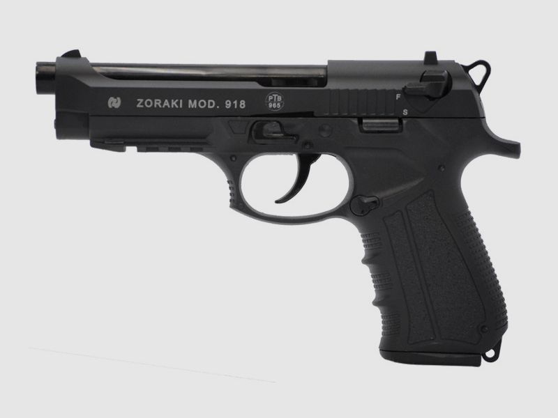 ESC Zoraki 918 black 9mm PAK (Premium) gas & signal weapons