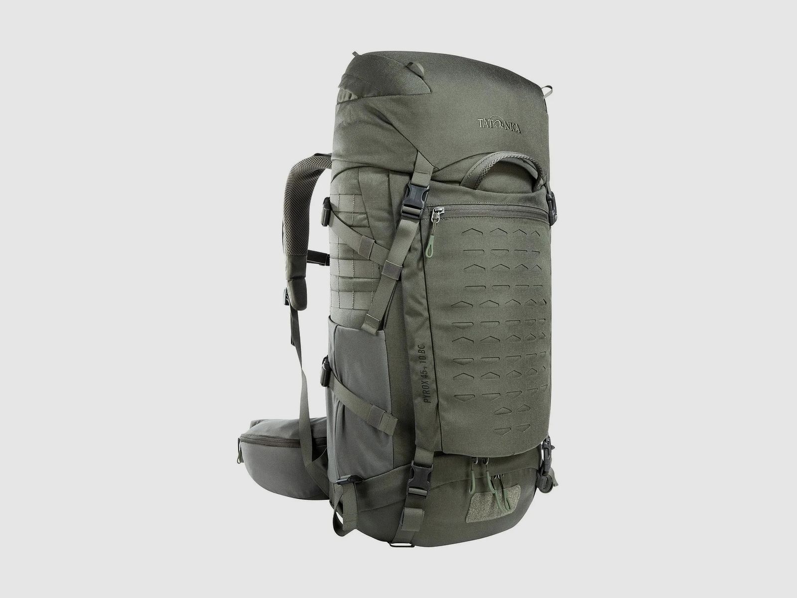 Sac à dos de randonnée Tatonka Pyrox 45+10 55 L BC Gris Pierre Olive