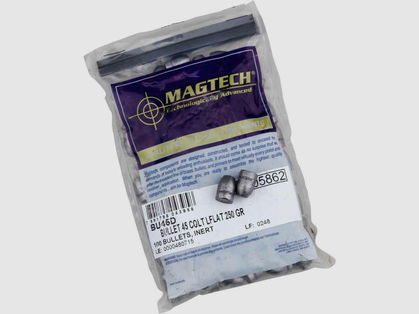.452 Projectiles Magtech 250gr LFLAT VE100