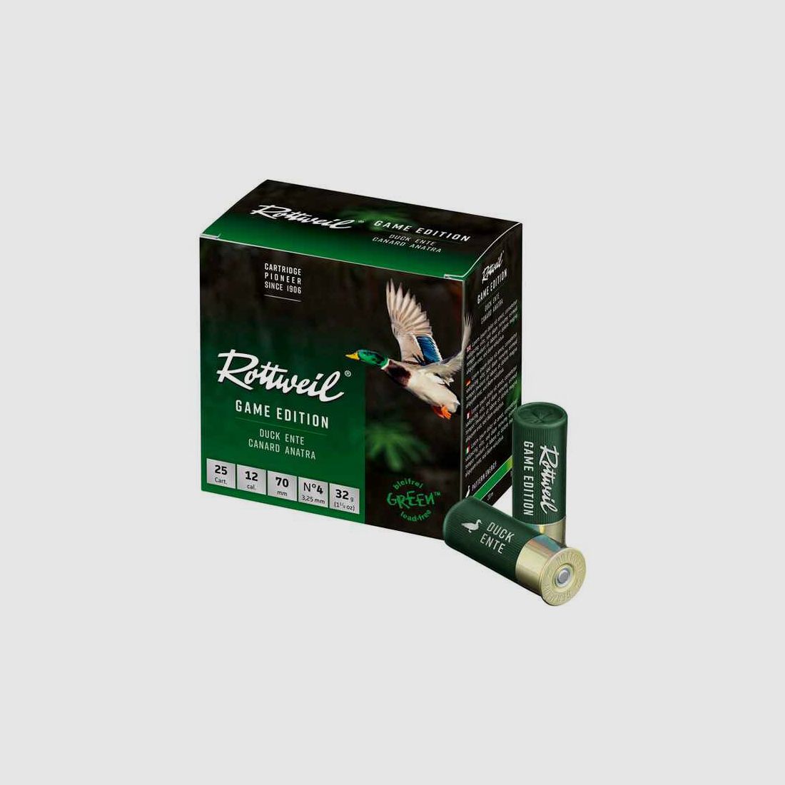 Rottweil 12/70 Game Edition Ente Steel 3,25mm - 32g