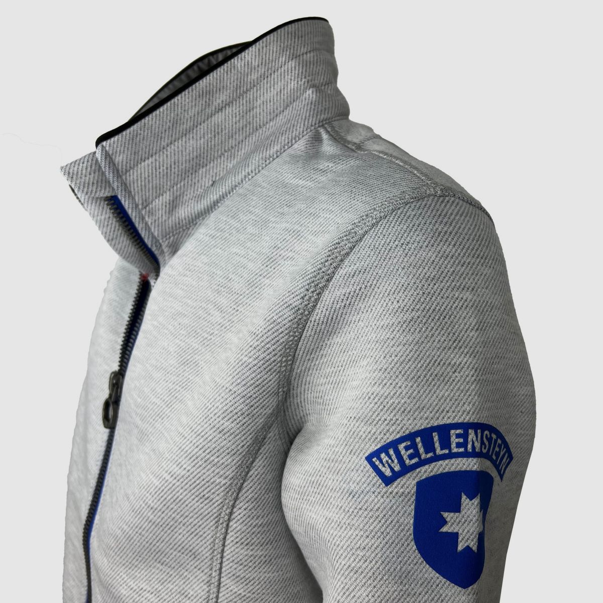 WELLENSTEYN Tampa Men Lightgreymelange Royalblue