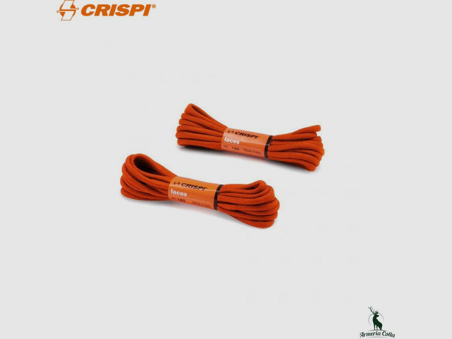 Crispi Lacci 180cm Orange/Schwarz