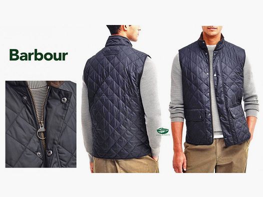 BARBOUR Gilet Lowerdale gesteppt in Blau