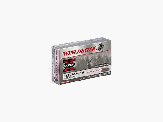 BOITE DE 20 CARTOUCHES WINCHESTER CAL.9.3x74R POWER-POINT 286GR