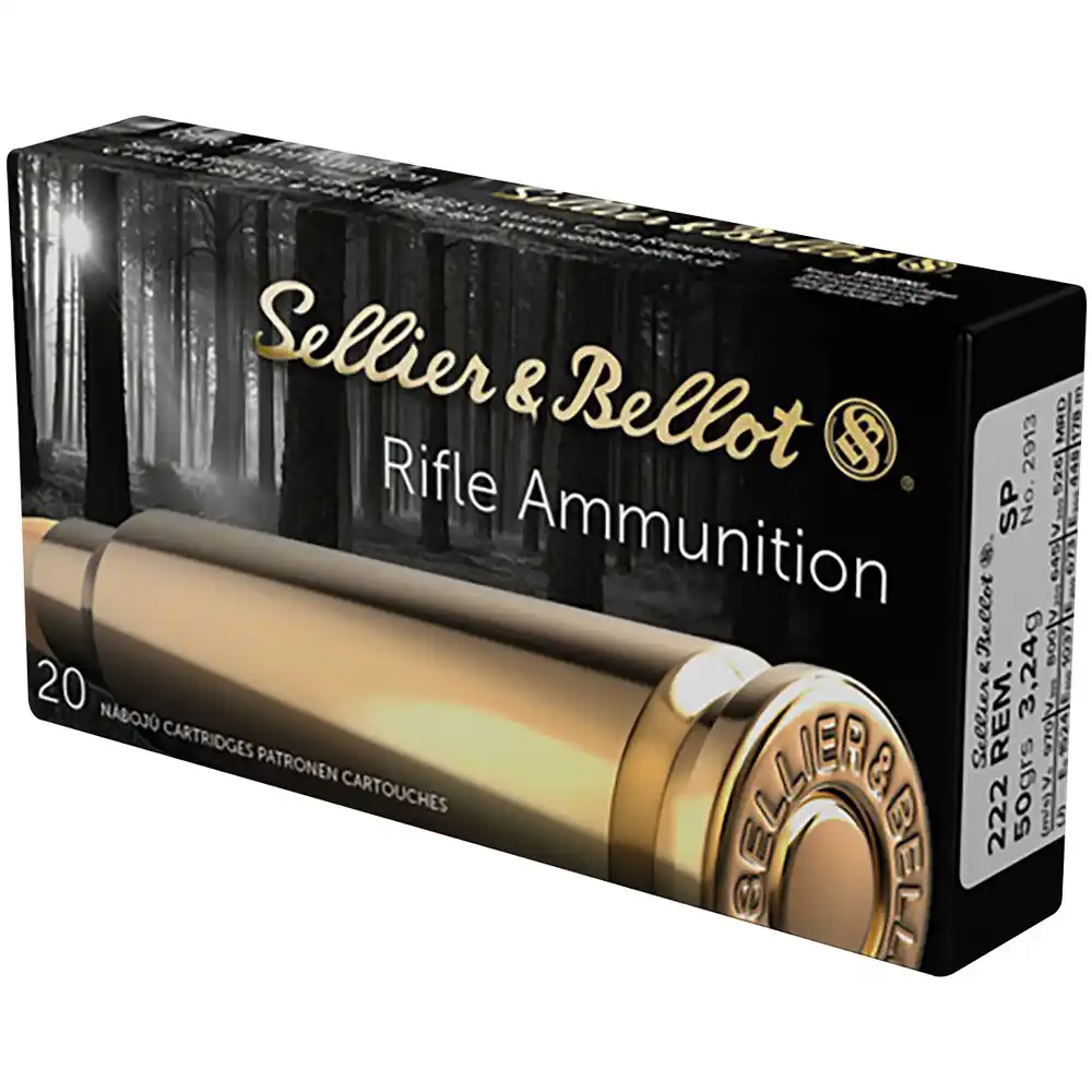 S&B Sellier & Bellot .222 Rem. TM 3,2g 50gr