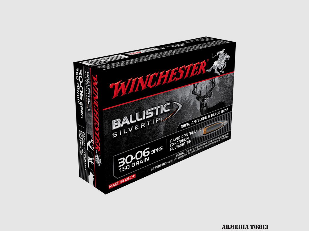WINCHESTER – 30-06 SPRG BALLISTIC SILVERTIP 150GR, image 1 of 2