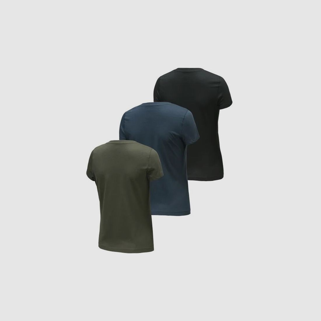 Beretta Damen T-Shirt 3er Set Moss/BluEclipse/Black