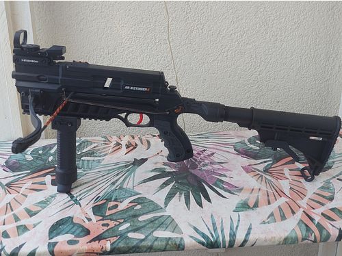 Steambow AR-6 Stinger II tactical pistol crossbow incl. tuning trigger