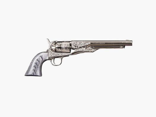 Replica 1860 Army Nickel Engraved Cal. 44 Pn