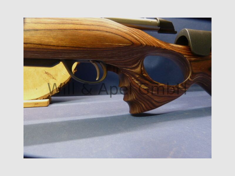 Tikka T3x Lite z brązową kolbą GRS Thumbhole