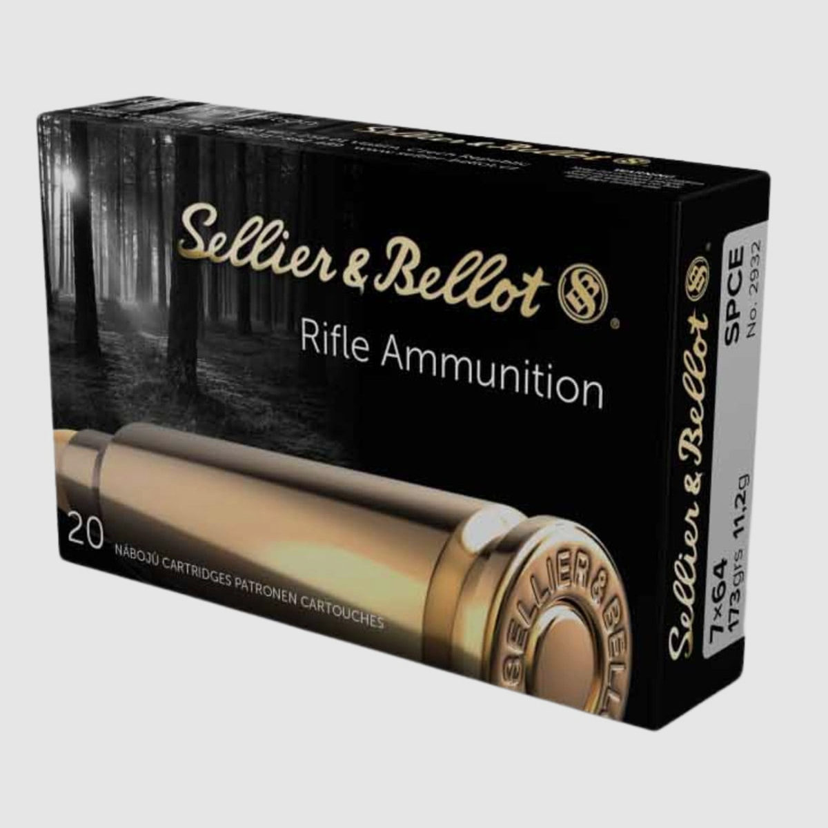 Sellier & Bellot 7x64 Teilmantel CE 11,2g - 173gr.