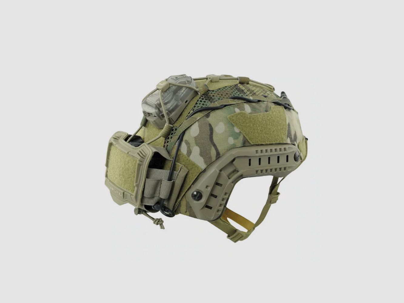 Bundle Gefechtshelm Einsatzhelm FAST NIJ Level IIIA high cut inkl. AGILTE FAST ST XP Helmetcover, Bild 4 von 15