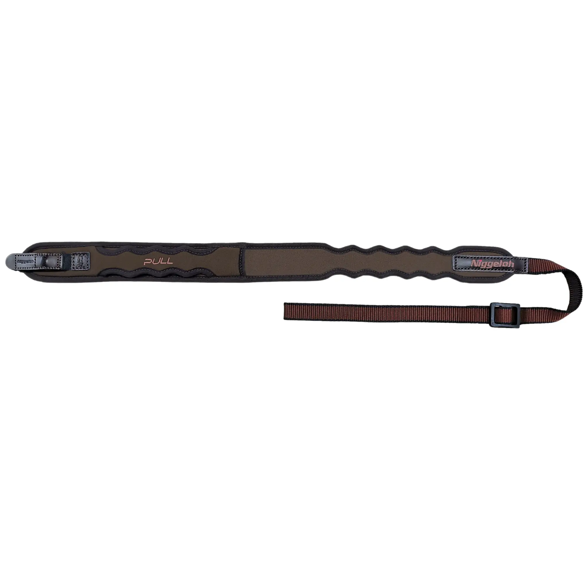 Niggeloh Elegant Pull geweerriem Neopreen (Bruin)