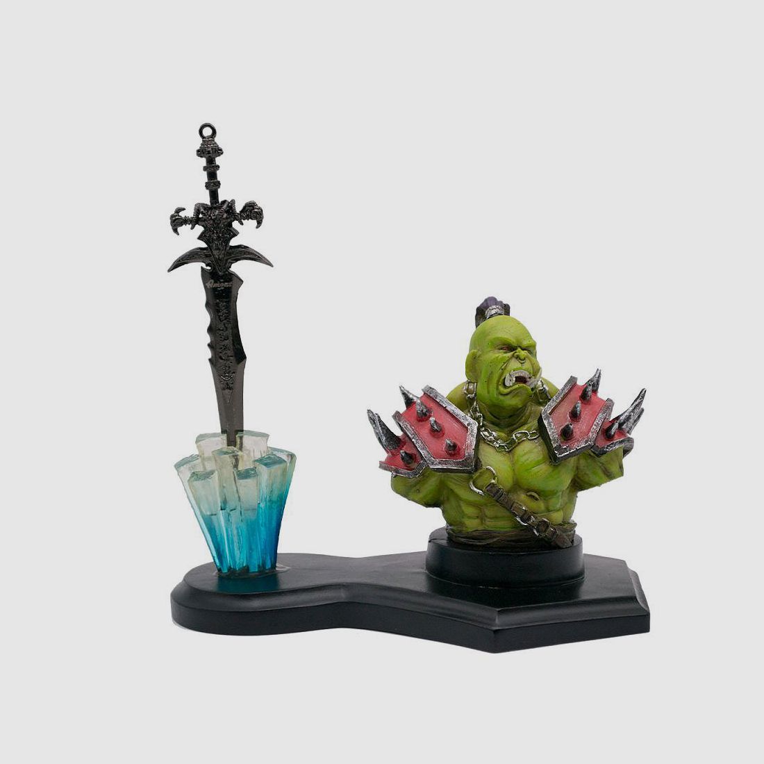 WOW Nóż do listów Zielony Orc