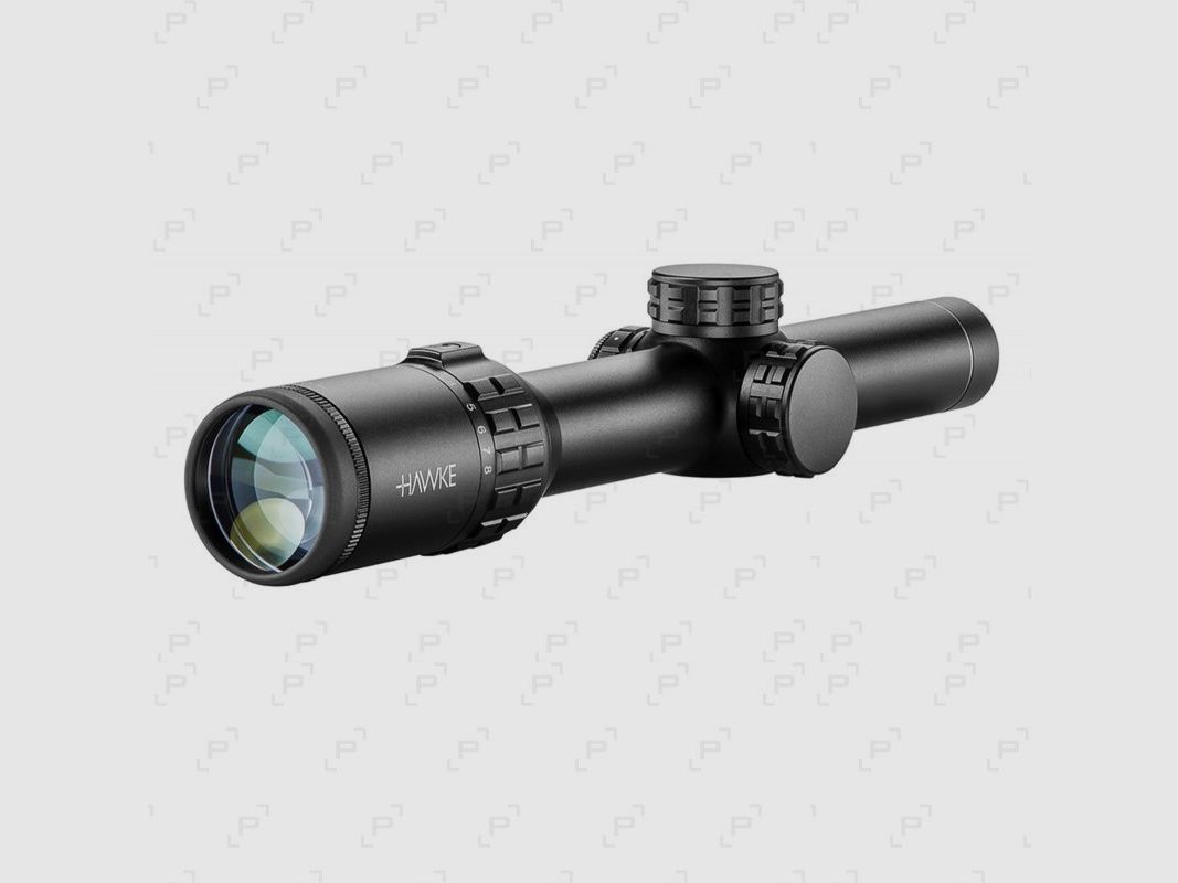Zielfernrohr HAWKE FRONTIER 30 FD IR 1-8X24 mit Montage Ø 30 mm, beleuchtetes Fadenkreuz, Bild 2 von 3
