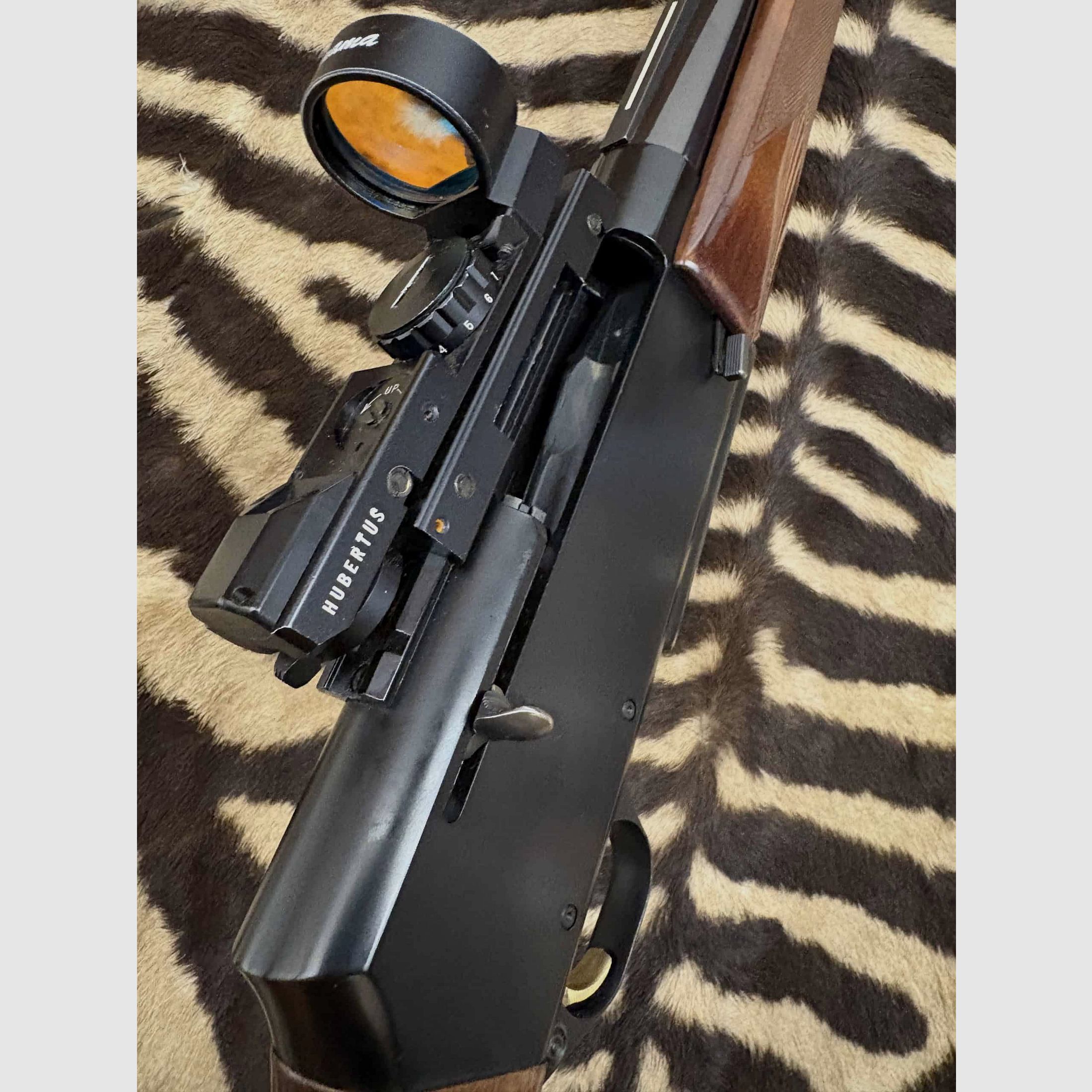Browning MK2 Repetierbüchse Kal.300wm – ca.52cm – Rotpunktvisier Panorama Hubertus, Bild 2 von 11