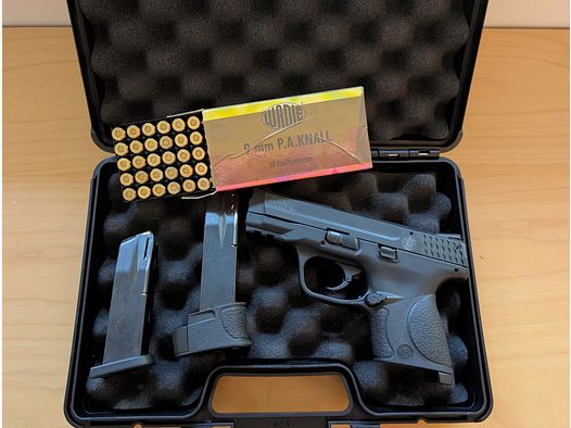 Smith & Wesson M&P9c /cal. 9 mm P.A.K. / Top Zustand