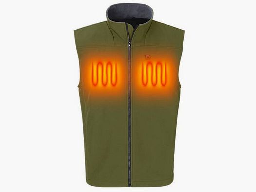 Nordic Heat – Softshell Vest – Green – 2546