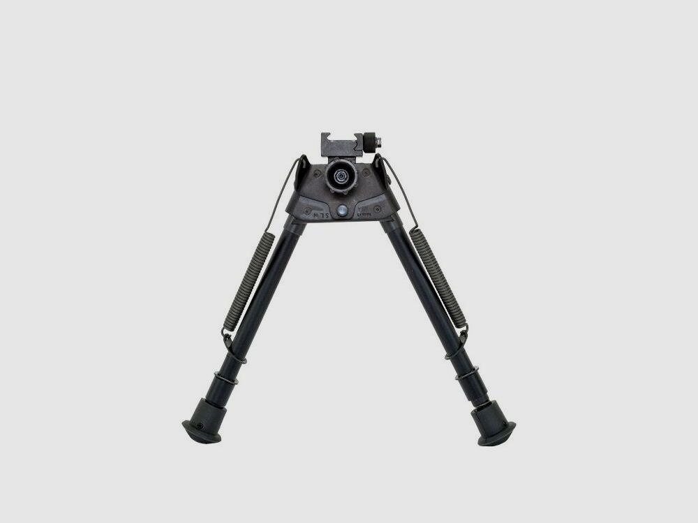 HARRIS DWUSTRONNY Z REGULACJĄ 6-STOPNIOWĄ I ADAPTEREM PICATINNY 23-33 cm, z przegubem obrotowym, składany, zdjęcie 1 z 5