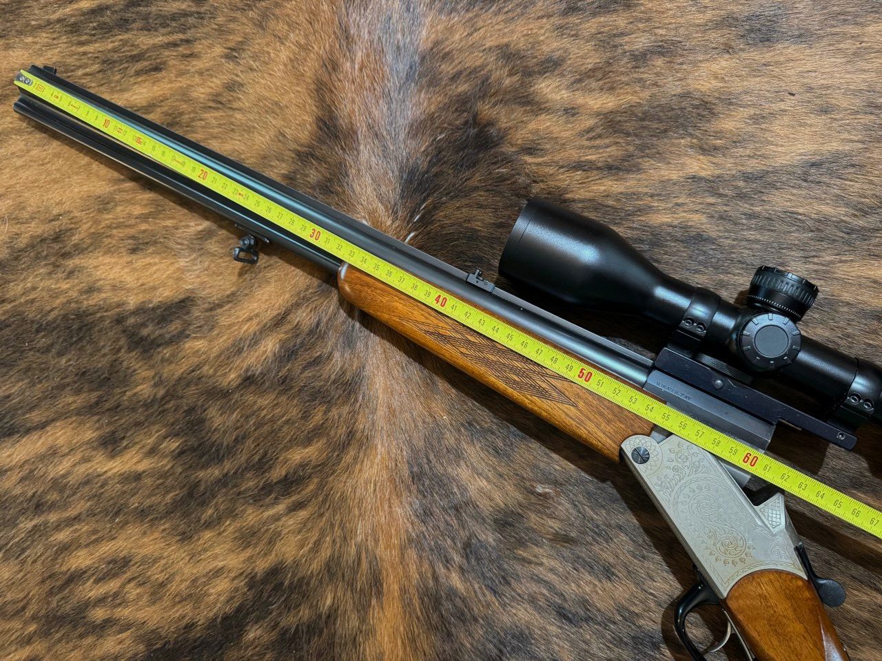 Blaser – double rifle BBF ES70 caliber 7x57R + 12/70 with target optics Zeiss