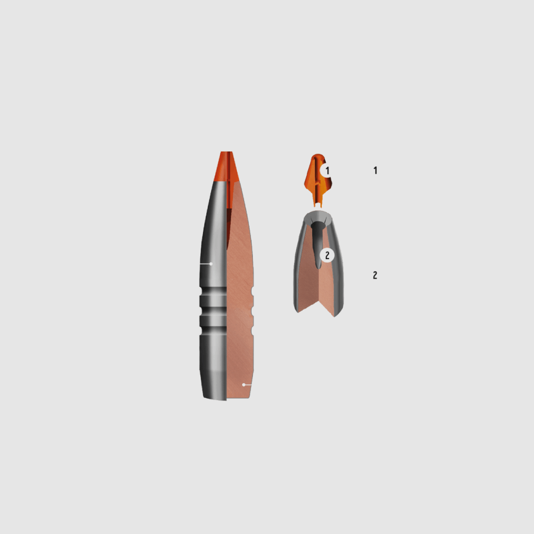 RWS .30 HIT 10,7 g / 165 gr 50Stk.