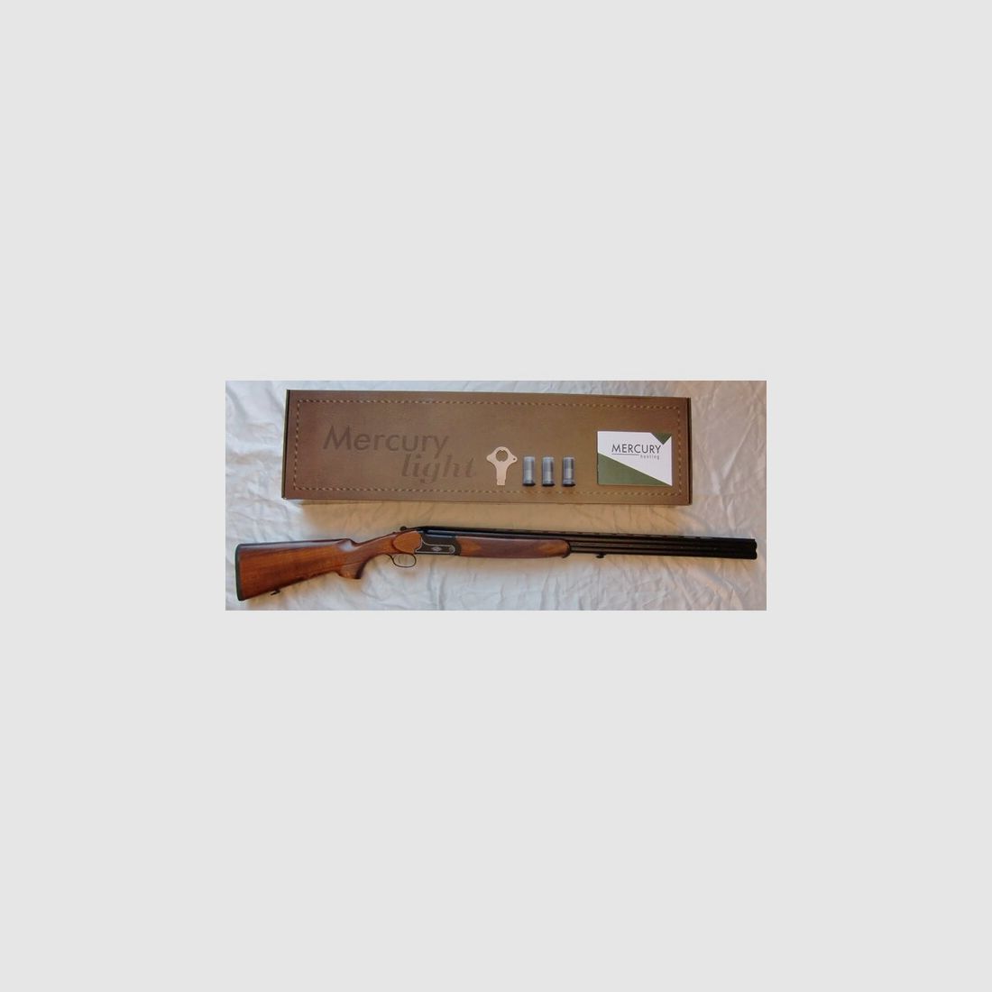 BDF MERCURY "LIGHT", Kal. 12/76, 76cm LAUFLÄNGE, STAHLSCHROTBESCHUß, KOMPL. AUSGESTATTETE NEUWAFFE!