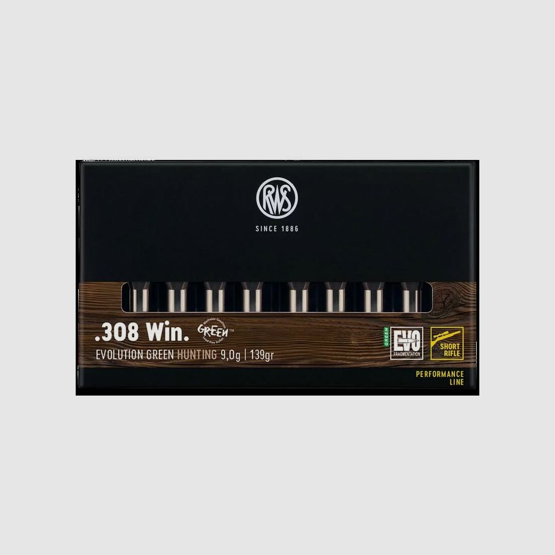 RWS Evo Green Short Rifle - 139gr - 20pz