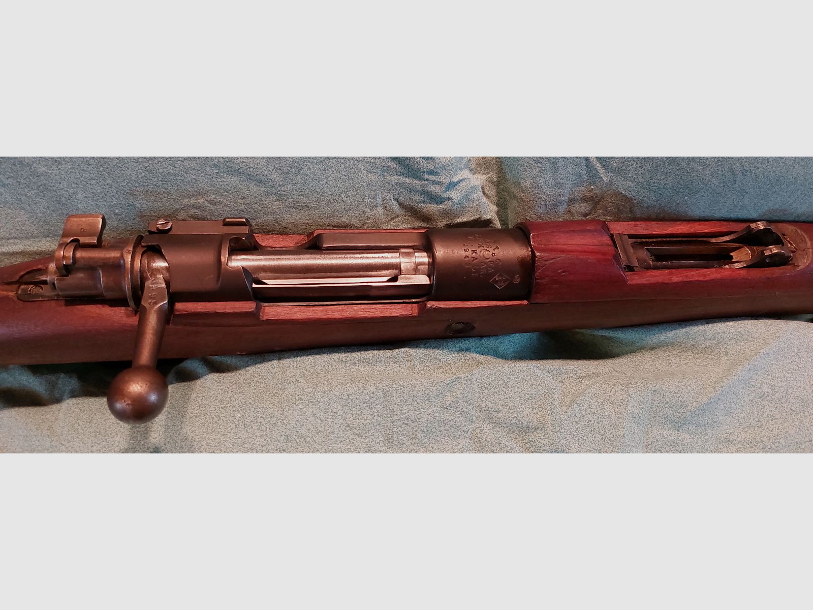 Karabiner 98 lang, Salut Osmanisch Türkische Mauser M38, 1942 hergestellt