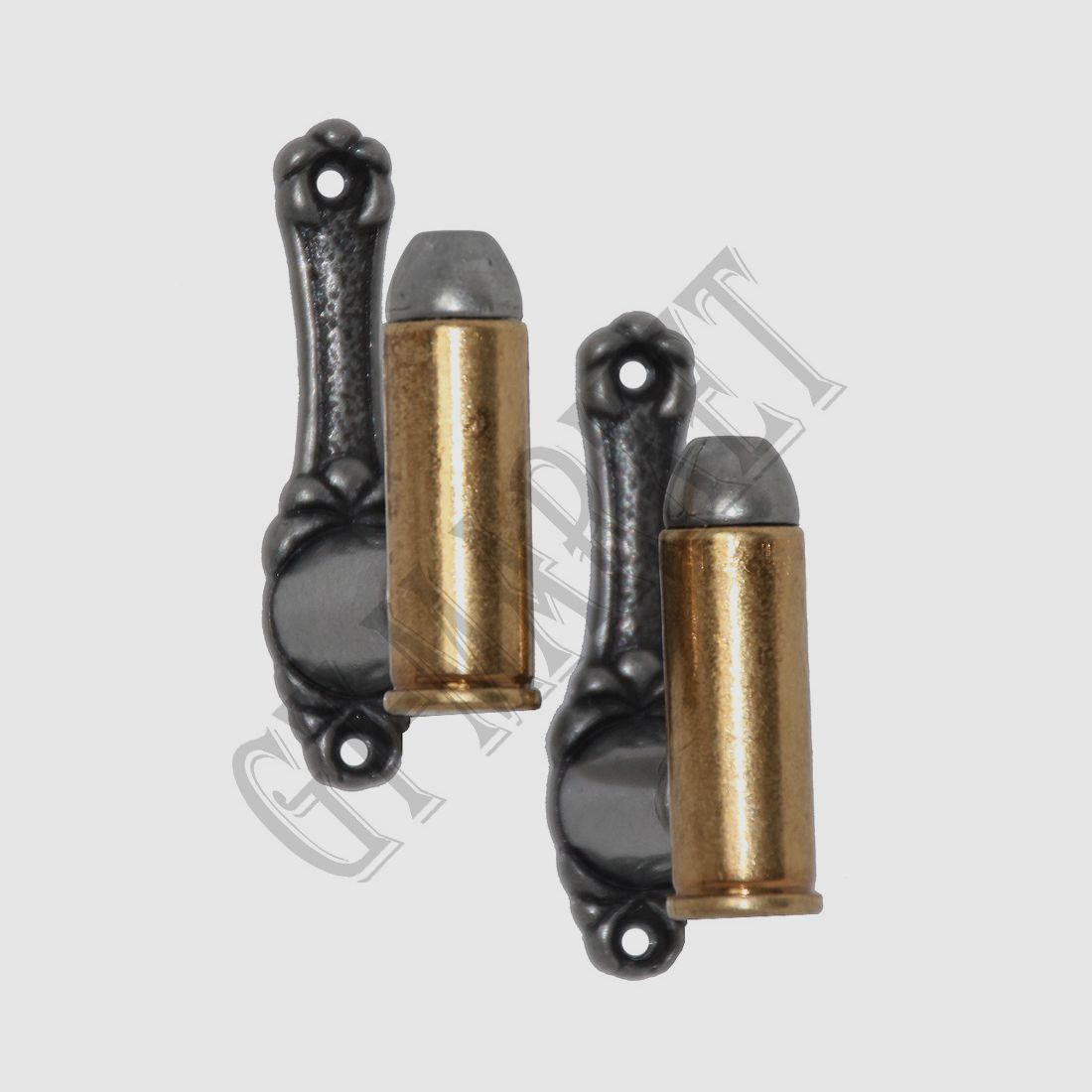 Wall mount ball for pistol, revolver or Colt