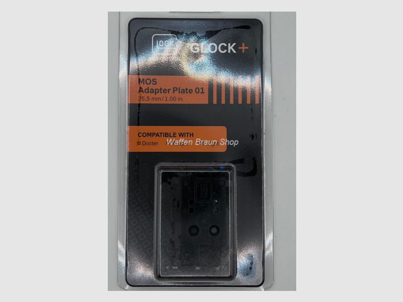 Glock MOS Adapterplatte 01 Docter, Meopta, Insight, Vortex, Burris