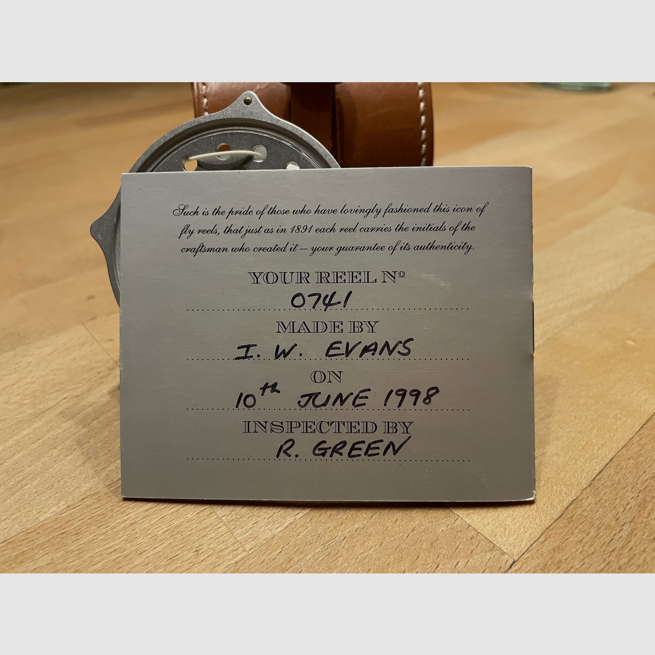 House of Hardy "Hardy Reel Bougle'